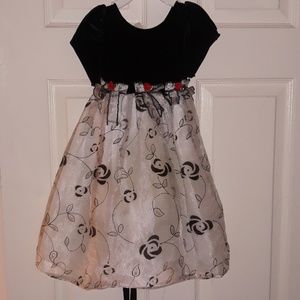 Pretty Black and Silver dress